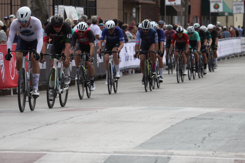 IMG_0771.jpg :: Giro della Montagna 2025/Gateway Cup 2025 - Men's CAT 3/4, 50 minutes of racing, August 31st 2025 - The Giro della Montagna presented VOLPI Foods - the third stop of the Bommarito Audi West County Gateway Cup and the final event of the American Criterium Cup. The course is called -The Hill- for a reason. Long and rectangular the uphill race from turn 2 to turn 3 decides the race. Toun 4 leads to a Mach 5 downhill sprint, making lap positioning critical. Presented by VOLPI Foods - Union Cycliste Internationale - UCI Racing License - Designed for individuals racing in UCI events on US soil or abroad. USA Cycling's International membership grants you immediate access to thousands of bike races across the world. -USA Cycling website-