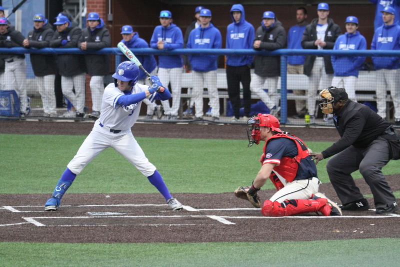 IMG_0789.jpg :: Saint Louis University Baseball vs University of Southern Indiana at Billikens Sports Center in St. Louis, Missouri, USA. NCAA, College Baseball, A10 Conference, SLU wins 3-1, 02-25-2026 3 pm