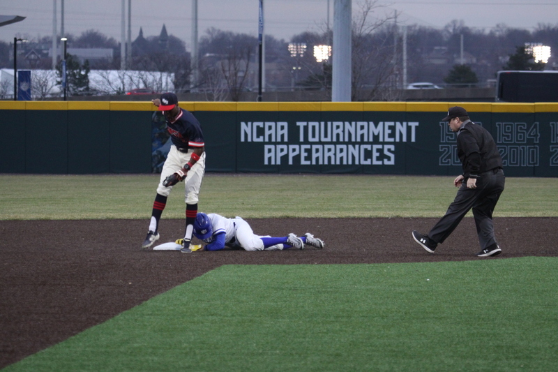 IMG_0797(1).jpg :: Saint Louis University Baseball vs University of Southern Indiana at Billikens Sports Center in St. Louis, Missouri, USA. NCAA, College Baseball, A10 Conference, SLU wins 3-1, 02-25-2026 3 pm
