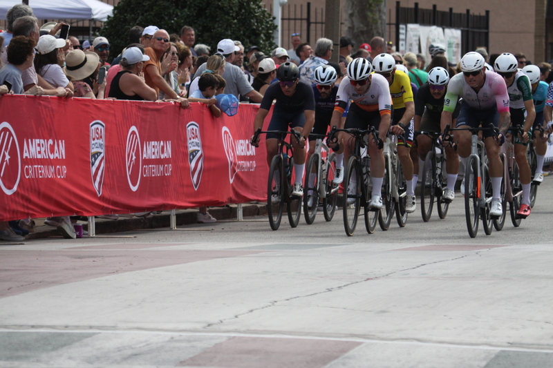 IMG_0806.jpg :: Giro della Montagna 2025/Gateway Cup 2025 - Men's CAT 3/4, 50 minutes of racing, August 31st 2025 - The Giro della Montagna presented VOLPI Foods - the third stop of the Bommarito Audi West County Gateway Cup and the final event of the American Criterium Cup. The course is called -The Hill- for a reason. Long and rectangular the uphill race from turn 2 to turn 3 decides the race. Toun 4 leads to a Mach 5 downhill sprint, making lap positioning critical. Presented by VOLPI Foods - Union Cycliste Internationale - UCI Racing License - Designed for individuals racing in UCI events on US soil or abroad. USA Cycling's International membership grants you immediate access to thousands of bike races across the world. -USA Cycling website-