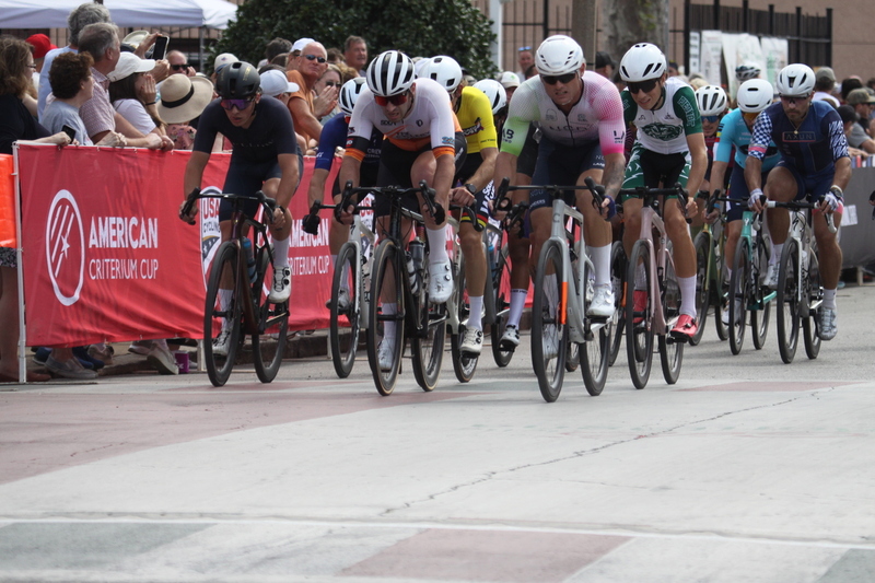 IMG_0809(1).jpg :: Giro della Montagna 2025/Gateway Cup 2025 - Men's CAT 3/4, 50 minutes of racing, August 31st 2025 - The Giro della Montagna presented VOLPI Foods - the third stop of the Bommarito Audi West County Gateway Cup and the final event of the American Criterium Cup. The course is called -The Hill- for a reason. Long and rectangular the uphill race from turn 2 to turn 3 decides the race. Toun 4 leads to a Mach 5 downhill sprint, making lap positioning critical. Presented by VOLPI Foods - Union Cycliste Internationale - UCI Racing License - Designed for individuals racing in UCI events on US soil or abroad. USA Cycling's International membership grants you immediate access to thousands of bike races across the world. -USA Cycling website-