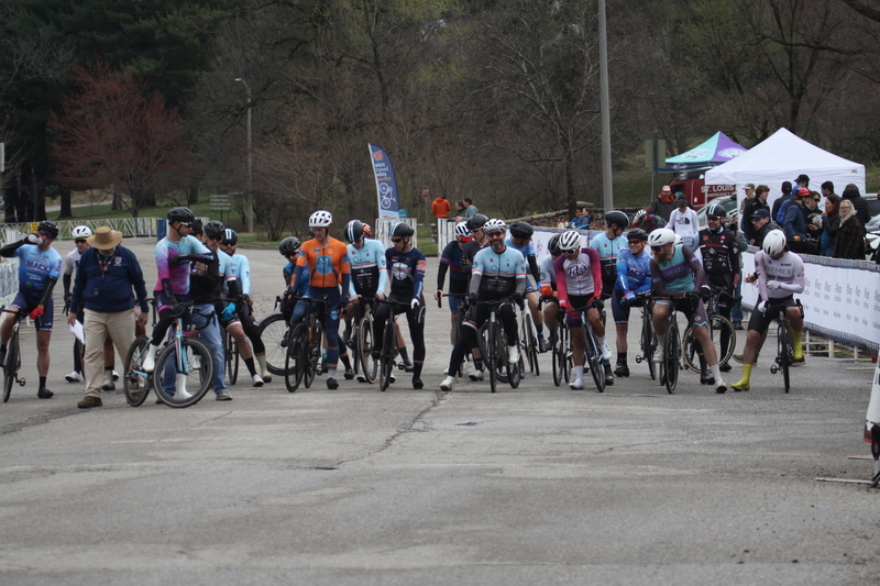 Mike Murray Classic Criterium 2025 C -LXXX.jpg :: Tour of St. Louis 2025 held on March 22nd - March 23rd 2025 in Forest Park-St. Louis, Missouri, USA. Midwest Collegiate Conference cycling event hosted by Big Shark Bicycle Company and Urban Chestnut Brewing Company. Mike Murray Classic Criterium 2025. Masters A 40+/50+ CAT 1-4 Bar. A Criterium, or Crit, is a bike race consisting of several laps around a closed circuit, the length of each lap or ranging from 400m to 10,000m. Men's cycling