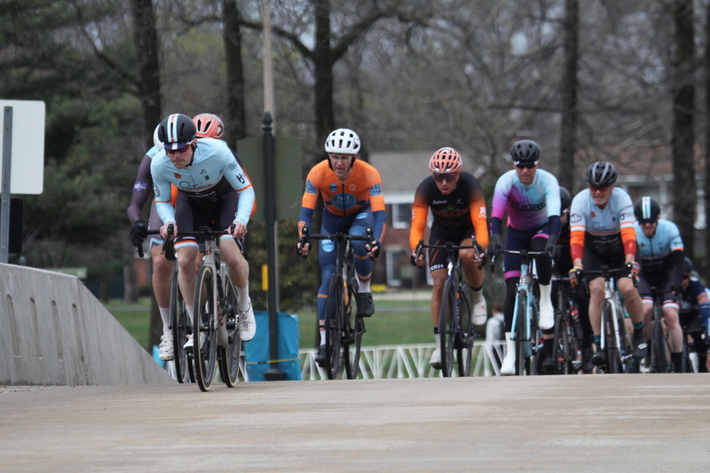 Mike Murray Classic Criterium 2025 C -LXXXV.jpg :: Tour of St. Louis 2025 held on March 22nd - March 23rd 2025 in Forest Park-St. Louis, Missouri, USA. Midwest Collegiate Conference cycling event hosted by Big Shark Bicycle Company and Urban Chestnut Brewing Company. Mike Murray Classic Criterium 2025. Masters A 40+/50+ CAT 1-4 Bar. A Criterium, or Crit, is a bike race consisting of several laps around a closed circuit, the length of each lap or ranging from 400m to 10,000m. Men's cycling