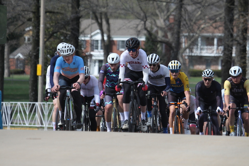 Mike Murray Classic Criterium 2025 D -LXXXXII.jpg :: Tour of St. Louis in St. Louis, Missouri, USA., today's race is the Mike Murray Classic Criterium 2025, USAC CAT 4 BAR, 60 Min. race. Mike Murray Classic Course - A flat and fast course with wide open straightaways and a few technical turns. Race by St. Louis landmarks, the Missouri History Museum and The Muny Opera. Peloton - In a bicycle race, the term - Peloton - refers to the main group of riders, also known as the -pack- or -bunch-. Riders race in a pack to draft, which means they ride closely together to save energy and improve speed. 