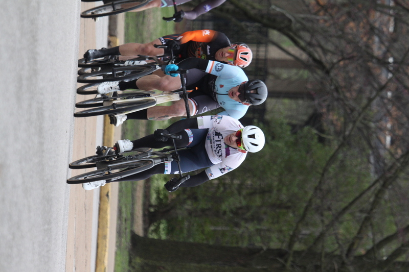 Mike Murray Classic Criterium 2025 D -V.jpg :: Tour of St. Louis 2025 held on March 22nd - March 23rd 2025 in Forest Park-St. Louis, Missouri, USA. Midwest Collegiate Conference cycling event hosted by Big Shark Bicycle Company and Urban Chestnut Brewing Company. Mike Murray Classic Criterium 2025. Masters A 40+/50+ CAT 1-4 Bar. A Criterium, or Crit, is a bike race consisting of several laps around a closed circuit, the length of each lap or ranging from 400m to 10,000m. Men's cycling