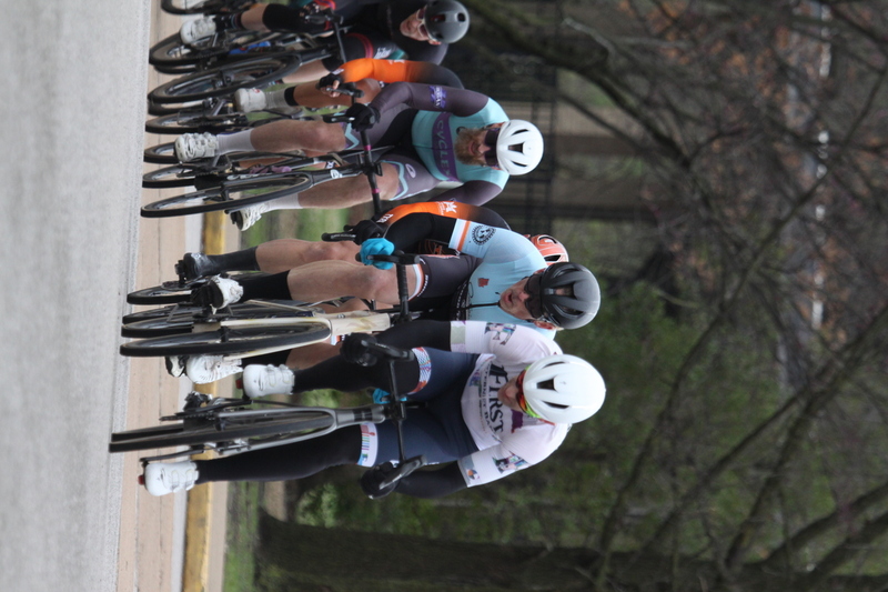 Mike Murray Classic Criterium 2025 D -VIII.jpg :: Tour of St. Louis 2025 held on March 22nd - March 23rd 2025 in Forest Park-St. Louis, Missouri, USA. Midwest Collegiate Conference cycling event hosted by Big Shark Bicycle Company and Urban Chestnut Brewing Company. Mike Murray Classic Criterium 2025. Masters A 40+/50+ CAT 1-4 Bar. A Criterium, or Crit, is a bike race consisting of several laps around a closed circuit, the length of each lap or ranging from 400m to 10,000m. Men's cycling
