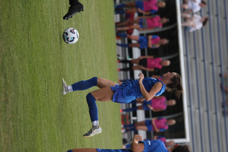 SLU vs University of Evansville Womens Soccer 2025 A -LI.jpg :: Saint Louis University (SLU) vs University of Evansville Women's Soccer 2025 at Robert R. Hermann Stadium in St. Louis, Missouri, USA. SLU wins 4-0. This is an exhibition match up between a number 1 ranked SLU an A10 team and an 8th ranked Missouri Valley Conference University of Evansville both are Division I NCAA teams. The Pitch - A football or soccer field is the playing surface for the game of association football. It's dimensions and markings are defined by Law1 of the Laws of the Game, The Field of Play.