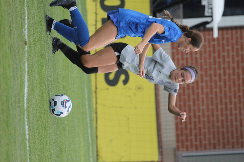 SLU vs University of Evansville Womens Soccer 2025 A -LIII.jpg :: Saint Louis University (SLU) vs University of Evansville Women's Soccer 2025 at Robert R. Hermann Stadium in St. Louis, Missouri, USA. SLU wins 4-0. This is an exhibition match up between a number 1 ranked SLU an A10 team and an 8th ranked Missouri Valley Conference University of Evansville both are Division I NCAA teams. The Pitch - A football or soccer field is the playing surface for the game of association football. It's dimensions and markings are defined by Law1 of the Laws of the Game, The Field of Play.
