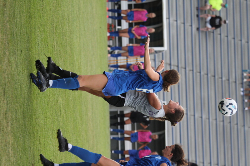 SLU vs University of Evansville Womens Soccer 2025 A -LX.jpg :: Saint Louis University (SLU) vs University of Evansville Women's Soccer 2025 at Robert R. Hermann Stadium in St. Louis, Missouri, USA. SLU wins 4-0. This is an exhibition match up between a number 1 ranked SLU an A10 team and an 8th ranked Missouri Valley Conference University of Evansville both are Division I NCAA teams. The Pitch - A football or soccer field is the playing surface for the game of association football. It's dimensions and markings are defined by Law1 of the Laws of the Game, The Field of Play.