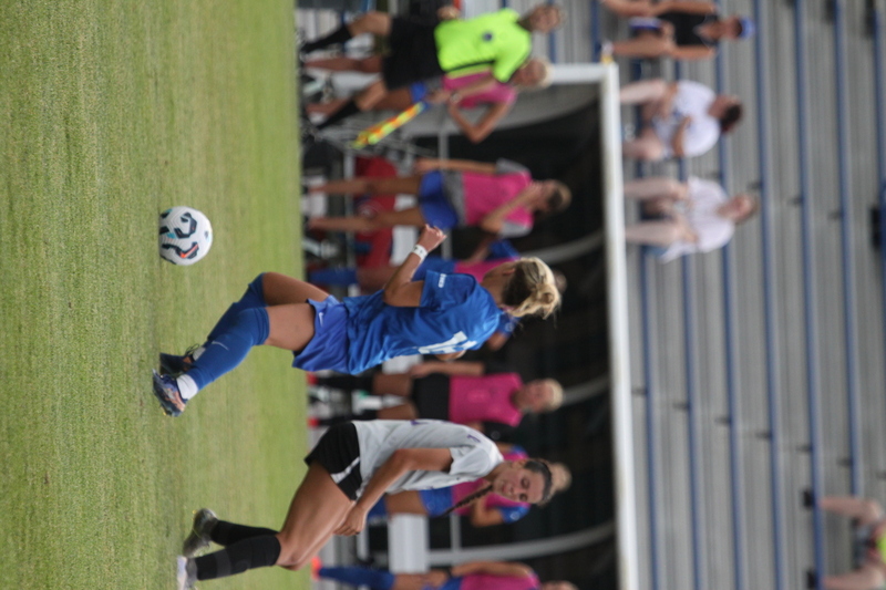 SLU vs University of Evansville Womens Soccer 2025 A -LXIX.jpg :: Saint Louis University (SLU) vs University of Evansville Women's Soccer 2025 at Robert R. Hermann Stadium in St. Louis, Missouri, USA. SLU wins 4-0. This is an exhibition match up between a number 1 ranked SLU an A10 team and an 8th ranked Missouri Valley Conference University of Evansville both are Division I NCAA teams. The Pitch - A football or soccer field is the playing surface for the game of association football. It's dimensions and markings are defined by Law1 of the Laws of the Game, The Field of Play.
