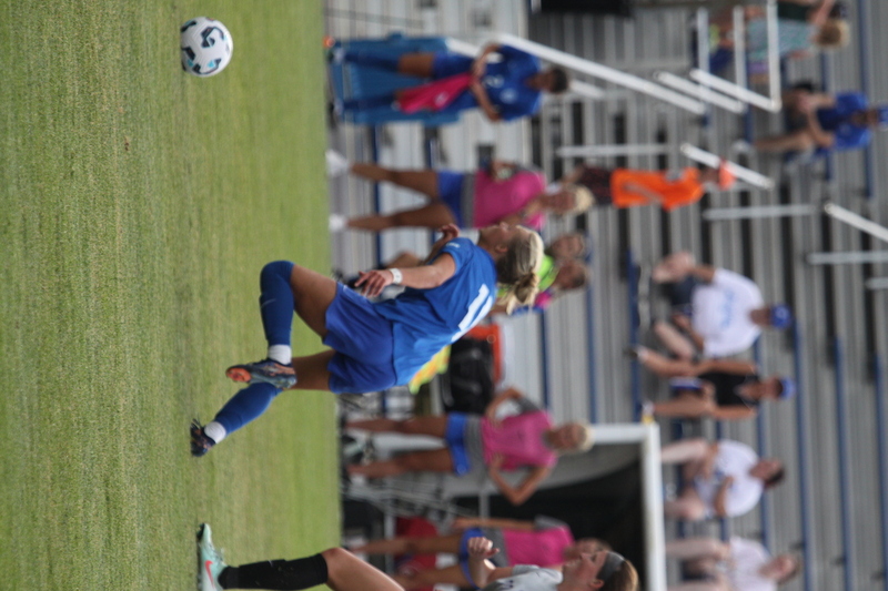 SLU vs University of Evansville Womens Soccer 2025 A -LXX.jpg :: Saint Louis University (SLU) vs University of Evansville Women's Soccer 2025 at Robert R. Hermann Stadium in St. Louis, Missouri, USA. SLU wins 4-0. This is an exhibition match up between a number 1 ranked SLU an A10 team and an 8th ranked Missouri Valley Conference University of Evansville both are Division I NCAA teams. The Pitch - A football or soccer field is the playing surface for the game of association football. It's dimensions and markings are defined by Law1 of the Laws of the Game, The Field of Play.