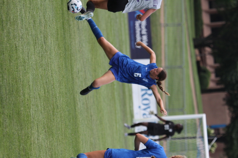 SLU vs University of Evansville Womens Soccer 2025 A -LXXXIV.jpg :: Saint Louis University (SLU) vs University of Evansville Women's Soccer 2025 at Robert R. Hermann Stadium in St. Louis, Missouri, USA. SLU wins 4-0. This is an exhibition match up between a number 1 ranked SLU an A10 team and an 8th ranked Missouri Valley Conference University of Evansville both are Division I NCAA teams. The Pitch - A football or soccer field is the playing surface for the game of association football. It's dimensions and markings are defined by Law1 of the Laws of the Game, The Field of Play.