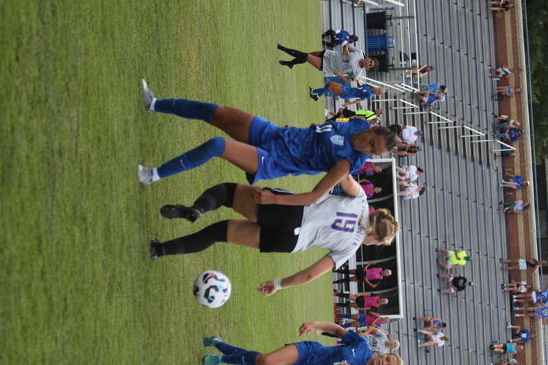 SLU vs University of Evansville Womens Soccer 2025 A -LXXXXIV.jpg :: Saint Louis University (SLU) vs University of Evansville Women's Soccer 2025 at Robert R. Hermann Stadium in St. Louis, Missouri, USA. SLU wins 4-0. This is an exhibition match up between a number 1 ranked SLU an A10 team and an 8th ranked Missouri Valley Conference University of Evansville both are Division I NCAA teams. The Pitch - A football or soccer field is the playing surface for the game of association football. It's dimensions and markings are defined by Law1 of the Laws of the Game, The Field of Play.
