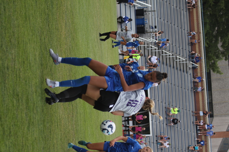 SLU vs University of Evansville Womens Soccer 2025 A -LXXXXV.jpg :: Saint Louis University (SLU) vs University of Evansville Women's Soccer 2025 at Robert R. Hermann Stadium in St. Louis, Missouri, USA. SLU wins 4-0. This is an exhibition match up between a number 1 ranked SLU an A10 team and an 8th ranked Missouri Valley Conference University of Evansville both are Division I NCAA teams. The Pitch - A football or soccer field is the playing surface for the game of association football. It's dimensions and markings are defined by Law1 of the Laws of the Game, The Field of Play.