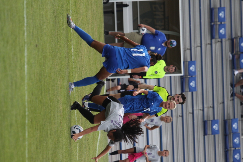 SLU vs University of Evansville Womens Soccer 2025 B -.jpg :: Saint Louis University (SLU) vs University of Evansville Women's Soccer 2025 at Robert R. Hermann Stadium in St. Louis, Missouri, USA. SLU wins 4-0. This is an exhibition match up between a number 1 ranked SLU an A10 team and an 8th ranked Missouri Valley Conference University of Evansville both are Division I NCAA teams. The Pitch - A football or soccer field is the playing surface for the game of association football. It's dimensions and markings are defined by Law1 of the Laws of the Game, The Field of Play.