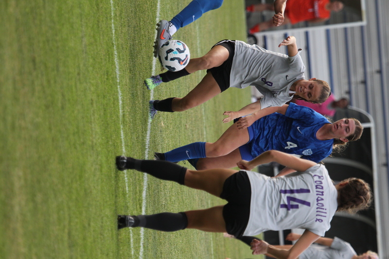 SLU vs University of Evansville Womens Soccer 2025 B -VII.jpg :: Saint Louis University (SLU) Billiken's vs University of Evansville Women's Soccer 2025 at Robert R. Hermann Stadium on the St. Louis, Missouri, USA campus. SLU won 4-0. A Soccer Pitch is the official term for the playing field in soccer, primarily used in the UK and other countries with a strong soccer culture.  
