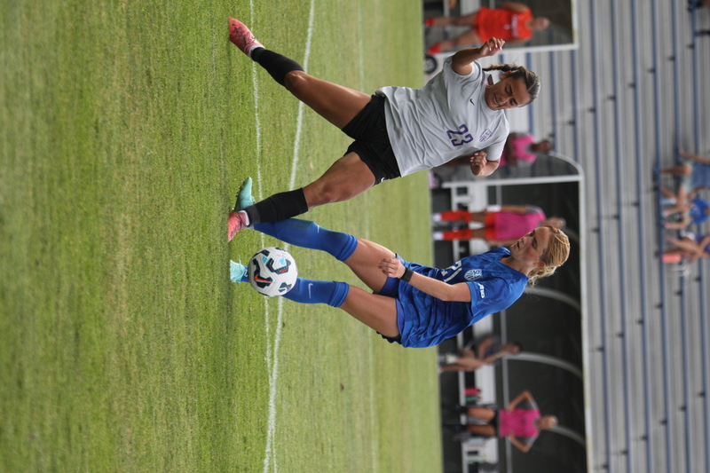 SLU vs University of Evansville Womens Soccer 2025 B -X.jpg :: Saint Louis University (SLU) Billiken's vs University of Evansville Women's Soccer 2025 at Robert R. Hermann Stadium on the St. Louis, Missouri, USA campus. SLU won 4-0. A Soccer Pitch is the official term for the playing field in soccer, primarily used in the UK and other countries with a strong soccer culture.  