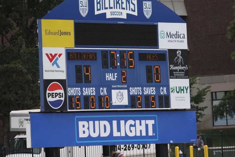 SLU vs University of Evansville Womens Soccer 2025 B -XXV.jpg :: Saint Louis University (SLU) Billiken's vs University of Evansville Women's Soccer 2025 at Robert R. Hermann Stadium on the St. Louis, Missouri, USA campus. SLU won 4-0. A Soccer Pitch is the official term for the playing field in soccer, primarily used in the UK and other countries with a strong soccer culture.  