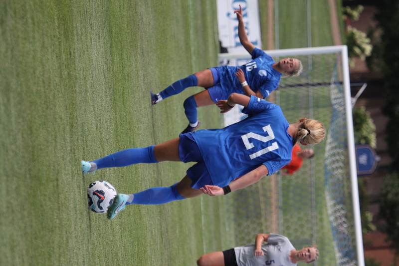 SLU vs University of Evansville Womens Soccer 2025 B -XXXVIII.jpg :: Saint Louis University (SLU) vs University of Evansville Womens Soccer 2025 at Robert R. Hermann Stadium in St. Louis, Missouri, USA. SLU won 4-0.  