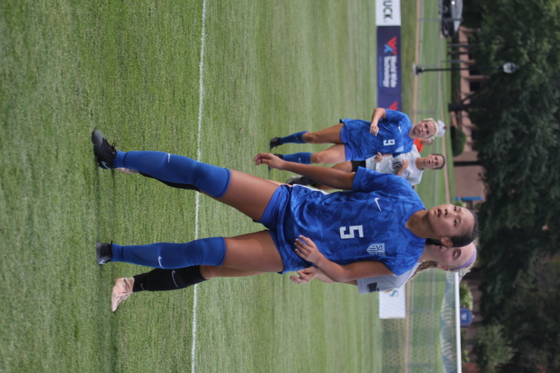 SLU vs University of Evansville Womens Soccer 2025 B -XXXX.jpg :: Saint Louis University (SLU) vs University of Evansville Womens Soccer 2025 at Robert R. Hermann Stadium in St. Louis, Missouri, USA. SLU won 4-0.  