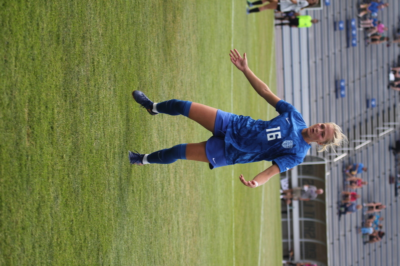 SLU vs University of Evansville Womens Soccer 2025 B -XXXXIV.jpg :: Saint Louis University (SLU) vs University of Evansville Womens Soccer 2025 at Robert R. Hermann Stadium in St. Louis, Missouri, USA. SLU won 4-0.  