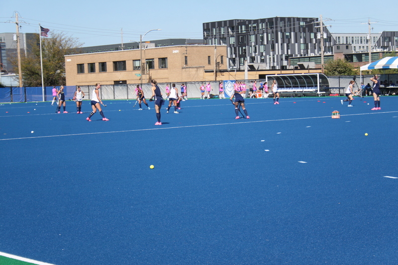 Saint Louis University (SLU) Field Hockey vs UC Davis 2025 II.jpg :: Saint Louis University (SLU) vs University of California Davis at SLU Field Hockey Complex in St. Louis, Missouri, USA. The Billiken's host the Aggies on Sunday October 5th at 1200pm. NCAA Field Hockey