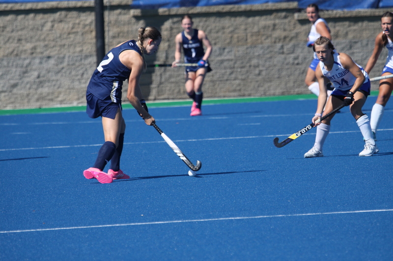 Saint Louis University (SLU) Field Hockey vs UC Davis 2025 XIX.jpg :: Saint Louis University (SLU) vs University of California Davis at SLU Field Hockey Complex in St. Louis, Missouri, USA. The Billiken's host the Aggies on Sunday October 5th at 1200pm. NCAA Field Hockey
