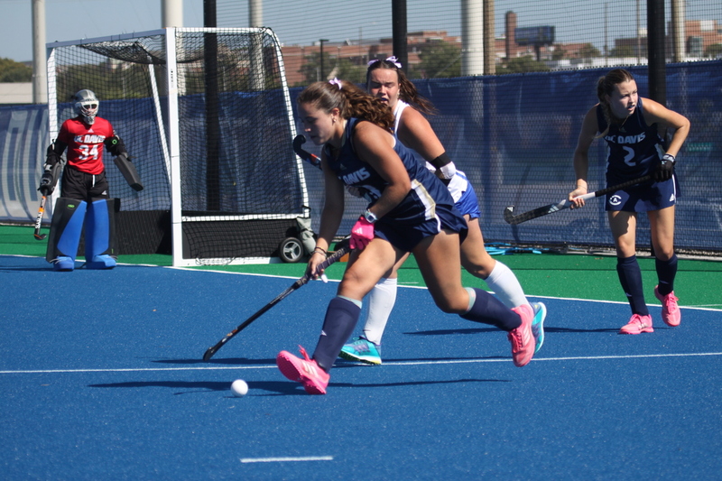Saint Louis University (SLU) Field Hockey vs UC Davis 2025 XXI.jpg :: Saint Louis University (SLU) vs University of California Davis at SLU Field Hockey Complex in St. Louis, Missouri, USA. The Billiken's host the Aggies on Sunday October 5th at 1200pm. NCAA Field Hockey