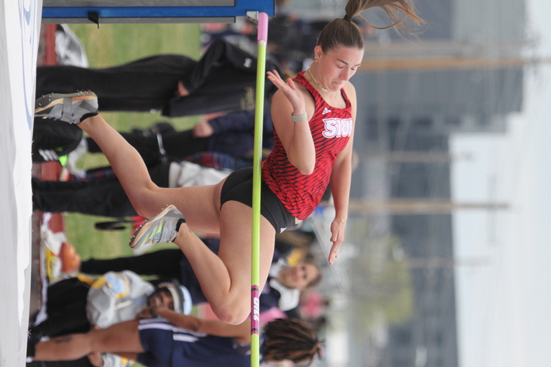Saint Louis University (SLU) Invitational 2025 E -L.jpg :: Saint Louis University Invitational 2025, Power & Speed Festival 2025 held at the SLU Medical Center Recreational Complex in St. Louis, Missouri, USA. Division I NCAA track and field meet. 