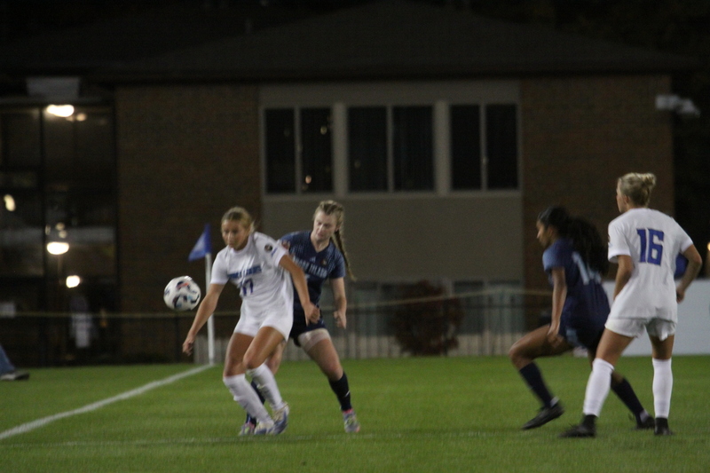 Saint Louis University (SLU) Mens Soccer vs Rhode Island 2025 XXXI.jpg :: Saint Louis University (SLU) Womens Soccer vs University of Rhode Island for the A10 Conference Semifinals at Robert R. Hermann Stadium in St. Louis, Missouri, USA. Rhode Island won 4-2. NCAA Womens Soccer, Division I Soccer, A10 Conference