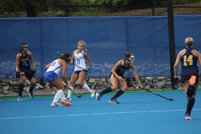 Saint Louis University (SLU) Womens Field Hockey vs La Salle University 2025 A -LXII.jpg :: Saint Louis University (SLU) Womens Field Hockey vs La Salle University at the SLU Field Hockey Complex on the St. Louis, Missouri, USA Campus. La Salle won in Double Overtime Penalty Shootout 2 to 1. October 17 2025. NCAA Division I Women's Field Hockey, A10 Conference