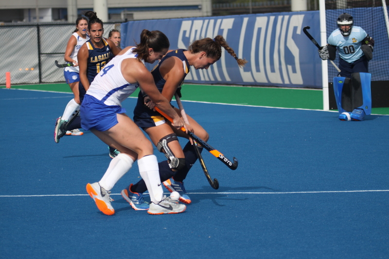 Saint Louis University (SLU) Womens Field Hockey vs La Salle University 2025 A -X.jpg :: Saint Louis University (SLU) Womens Field Hockey vs La Salle University at the SLU Field Hockey Complex on the St. Louis, Missouri, USA Campus. La Salle won in Double Overtime Penalty Shootout 2 to 1. October 17 2025. NCAA Division I Women's Field Hockey, A10 Conference