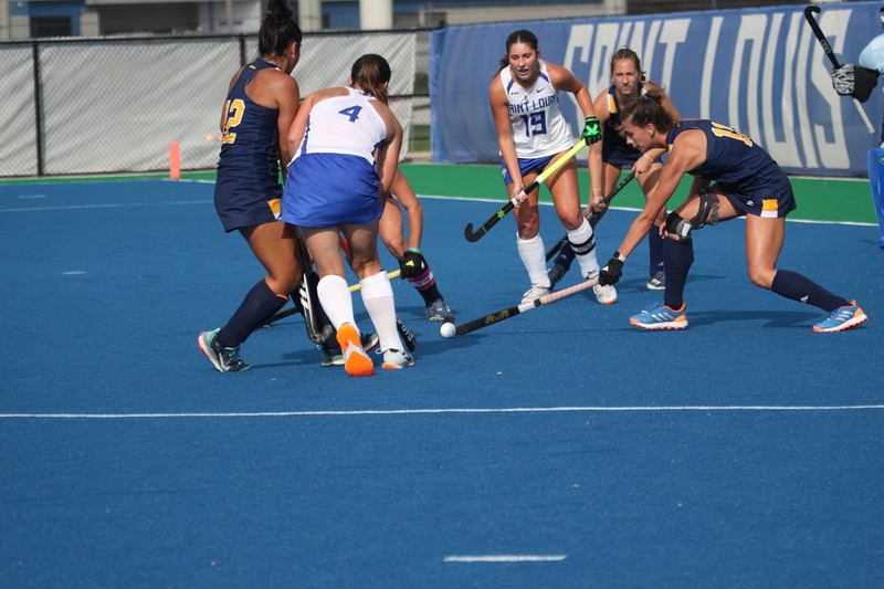 Saint Louis University (SLU) Womens Field Hockey vs La Salle University 2025 A -XIII.jpg :: Saint Louis University (SLU) Womens Field Hockey vs La Salle University at the SLU Field Hockey Complex on the St. Louis, Missouri, USA Campus. La Salle won in Double Overtime Penalty Shootout 2 to 1. October 17 2025. NCAA Division I Women's Field Hockey, A10 Conference