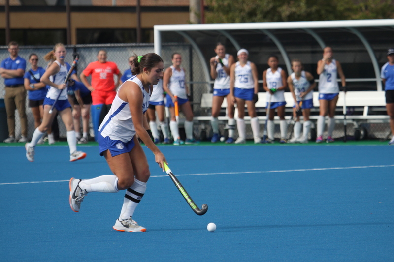 Saint Louis University (SLU) Womens Field Hockey vs La Salle University 2025 A -XXV.jpg :: Saint Louis University (SLU) Womens Field Hockey vs La Salle University at the SLU Field Hockey Complex on the St. Louis, Missouri, USA Campus. La Salle won in Double Overtime Penalty Shootout 2 to 1. October 17 2025. NCAA Division I Women's Field Hockey, A10 Conference