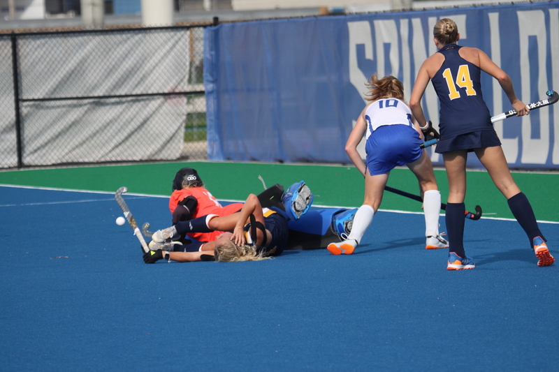 Saint Louis University (SLU) Womens Field Hockey vs La Salle University 2025 A -XXX.jpg :: Saint Louis University (SLU) Womens Field Hockey vs La Salle University at the SLU Field Hockey Complex on the St. Louis, Missouri, USA Campus. La Salle won in Double Overtime Penalty Shootout 2 to 1. October 17 2025. NCAA Division I Women's Field Hockey, A10 Conference