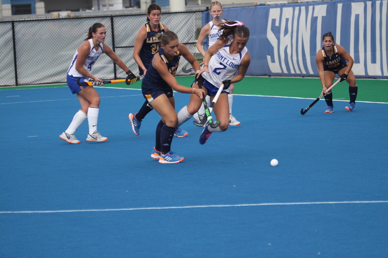 Saint Louis University (SLU) Womens Field Hockey vs La Salle University 2025 A -XXXVII.jpg :: Saint Louis University (SLU) Womens Field Hockey vs La Salle University at the SLU Field Hockey Complex on the St. Louis, Missouri, USA Campus. La Salle won in Double Overtime Penalty Shootout 2 to 1. October 17 2025. NCAA Division I Women's Field Hockey, A10 Conference
