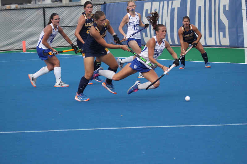 Saint Louis University (SLU) Womens Field Hockey vs La Salle University 2025 A -XXXVIII.jpg :: Saint Louis University (SLU) Womens Field Hockey vs La Salle University at the SLU Field Hockey Complex on the St. Louis, Missouri, USA Campus. La Salle won in Double Overtime Penalty Shootout 2 to 1. October 17 2025. NCAA Division I Women's Field Hockey, A10 Conference