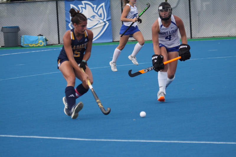 Saint Louis University (SLU) Womens Field Hockey vs La Salle University 2025 A -XXXXVI.jpg :: Saint Louis University (SLU) Womens Field Hockey vs La Salle University at the SLU Field Hockey Complex on the St. Louis, Missouri, USA Campus. La Salle won in Double Overtime Penalty Shootout 2 to 1. October 17 2025. NCAA Division I Women's Field Hockey, A10 Conference