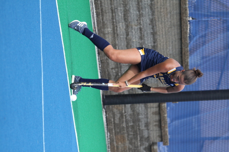 Saint Louis University (SLU) Womens Field Hockey vs La Salle University 2025 LVI.jpg :: Saint Louis University (SLU) Field Hockey vs La Salle University at SLU Field Hockey Complex in St. Louis, Missouri, USA. October 17th 2025 - The Explorers defeat the Billikens in Double Overtime by penalty shootout. The tied game at the end of regulation 1 to 1 and final score 2 to 1. This is A10 NCAA Division I Field Hockey. Both teams entered the game tied for fifth in the A10 Conference. 