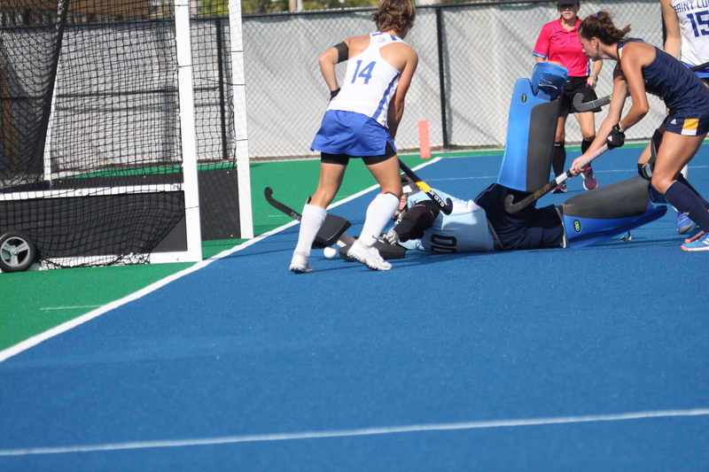 Saint Louis University (SLU) Womens Field Hockey vs La Salle University 2025 LXXXVIII.jpg :: Saint Louis University (SLU) Field Hockey vs La Salle University at SLU Field Hockey Complex in St. Louis, Missouri, USA. October 17th 2025 - The Explorers defeat the Billikens in Double Overtime by penalty shootout. The tied game at the end of regulation 1 to 1 and final score 2 to 1. This is A10 NCAA Division I Field Hockey. Both teams entered the game tied for fifth in the A10 Conference. 