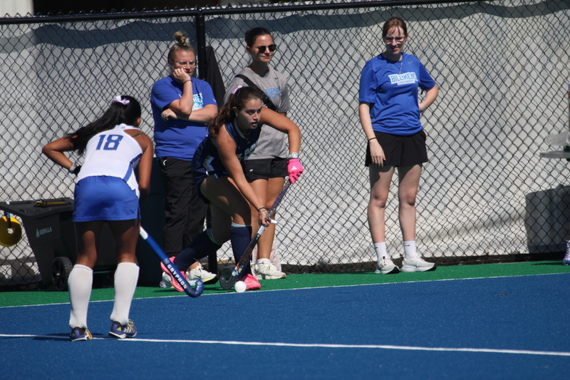Saint Louis University (SLU) Womens Field Hockey vs UC Davis 2025 A -VI.jpg :: Saint Louis University (SLU) Womens Field Hockey vs University of California Davis at SLU Field Hockey Complex in St. Louis, Missouri, USA. NCAA Division I Field Hockey 2 to 1 loss for the Billikens. 10/05/2025