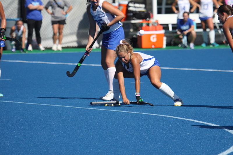Saint Louis University (SLU) Womens Field Hockey vs UC Davis 2025 LXVI.jpg :: Saint Louis University (SLU) Field Hockey vs University of California Davis at the SLU Field Hockey Complex in St. Louis, Missouri, USA. This is a Division I match. SLU is ranked 58th and UC Davis is ranked 62nd by the NCAA. This is SLU's second year on the new pitch. This game was close to the very end with UC Davis edging SLU out in OT by a score of 2 to 1. 