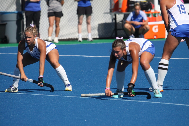 Saint Louis University (SLU) Womens Field Hockey vs UC Davis 2025 LXXII.jpg :: Saint Louis University (SLU) Field Hockey vs University of California Davis at the SLU Field Hockey Complex in St. Louis, Missouri, USA. This is a Division I match. SLU is ranked 58th and UC Davis is ranked 62nd by the NCAA. This is SLU's second year on the new pitch. This game was close to the very end with UC Davis edging SLU out in OT by a score of 2 to 1. 