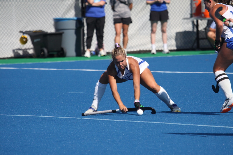 Saint Louis University (SLU) Womens Field Hockey vs UC Davis 2025 LXXV.jpg :: Saint Louis University (SLU) Field Hockey vs University of California Davis at the SLU Field Hockey Complex in St. Louis, Missouri, USA. This is a Division I match. SLU is ranked 58th and UC Davis is ranked 62nd by the NCAA. This is SLU's second year on the new pitch. This game was close to the very end with UC Davis edging SLU out in OT by a score of 2 to 1. 