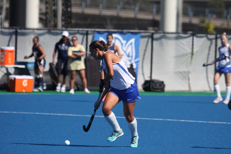 Saint Louis University (SLU) Womens Field Hockey vs UC Davis 2025 XXXXI.jpg :: Saint Louis University (SLU) Field Hockey vs University of California Davis at the SLU Field Hockey Complex in St. Louis, Missouri, USA. This is a Division I match. SLU is ranked 58th and UC Davis is ranked 62nd by the NCAA. This is SLU's second year on the new pitch. This game was close to the very end with UC Davis edging SLU out in OT by a score of 2 to 1. 