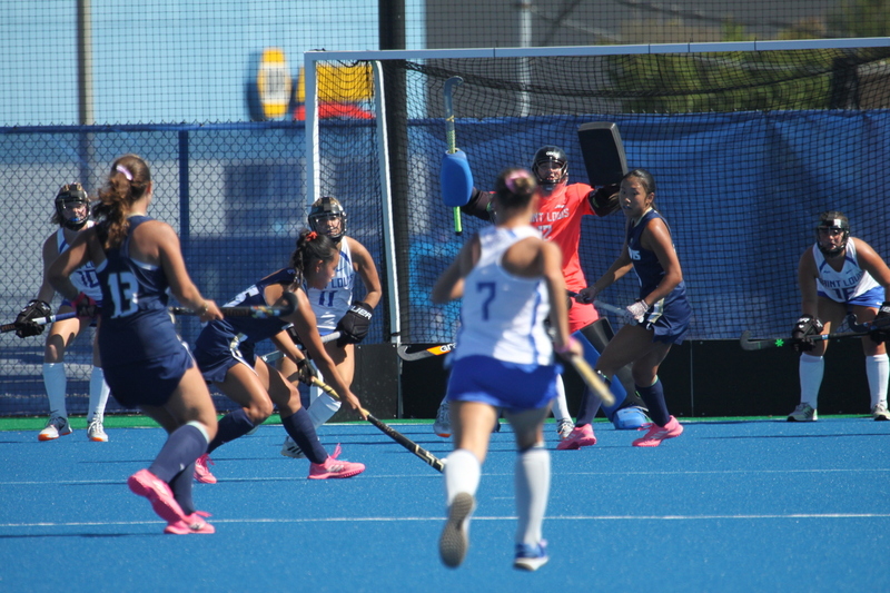 Saint Louis University (SLU) Womens Field Hockey vs UC Davis 2025 XXXXVIII.jpg :: Saint Louis University (SLU) Field Hockey vs University of California Davis at the SLU Field Hockey Complex in St. Louis, Missouri, USA. This is a Division I match. SLU is ranked 58th and UC Davis is ranked 62nd by the NCAA. This is SLU's second year on the new pitch. This game was close to the very end with UC Davis edging SLU out in OT by a score of 2 to 1. 