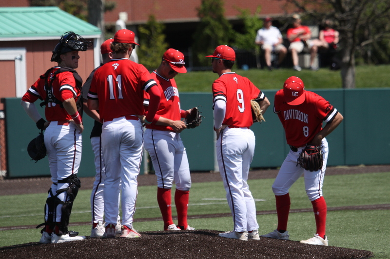 Saint Louis University (SLU) vs Davidson College Baseball 2024 XV.jpg :: Saint Louis University (SLU) vs Davidson College Baseball at Billiken Sport Center. SLU wins 7-2. NCAA Division I baseball, St. Louis, Missouri, USA.  