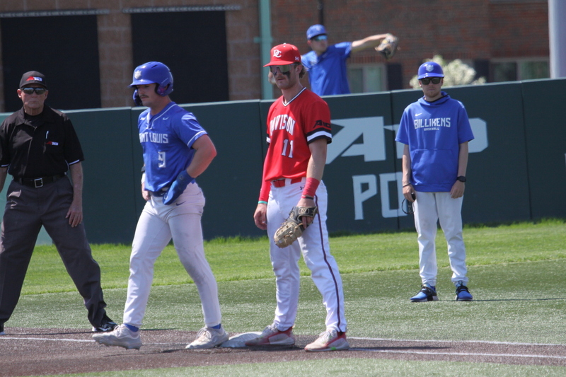 Saint Louis University (SLU) vs Davidson College Baseball 2024 XXXI.jpg :: Saint Louis University (SLU) vs Davidson College (Wildcats) Baseball the Billikens won 7-2 win at the Billikens Sport Center on the St. Louis, Missouri, USA. Division I, A10, NCAA, UAA