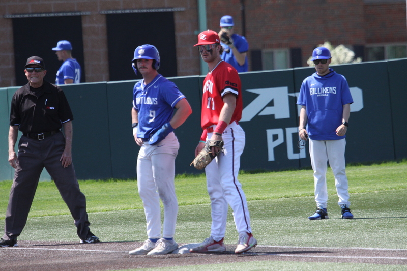 Saint Louis University (SLU) vs Davidson College Baseball 2024 XXXV.jpg :: Saint Louis University (SLU) vs Davidson College (Wildcats) Baseball the Billikens won 7-2 win at the Billikens Sport Center on the St. Louis, Missouri, USA. Division I, A10, NCAA, UAA