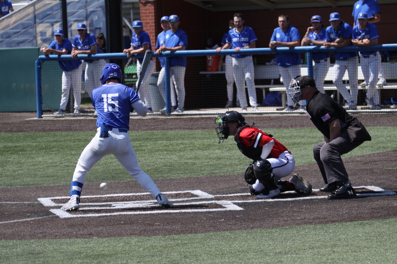 Saint Louis University (SLU) vs Davidson College Baseball 2024 XXXVI.jpg :: Saint Louis University (SLU) vs Davidson College (Wildcats) Baseball the Billikens won 7-2 win at the Billikens Sport Center on the St. Louis, Missouri, USA. Division I, A10, NCAA, UAA